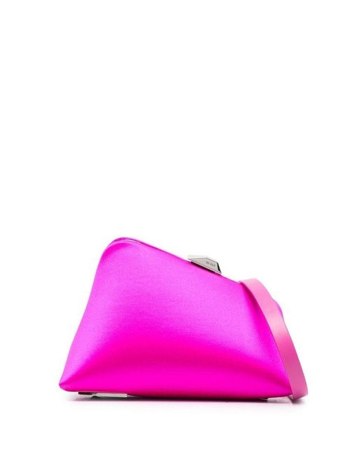 The Attico Pink Clutch Bag