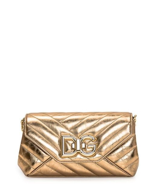 Dolce & Gabbana Natural Lop Small Bag