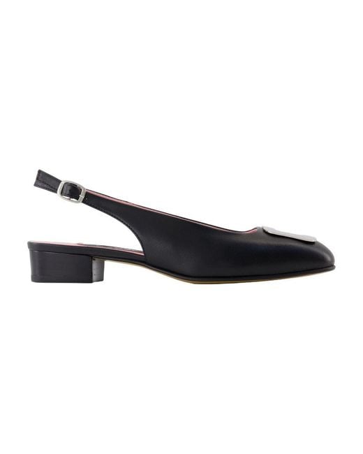 CAREL PARIS Blue Coquelicot Flat Shoes
