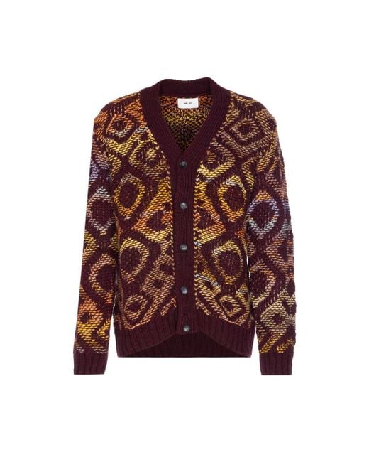 NN07 Purple Sweaters for men