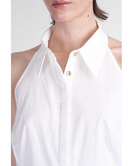 Cult Gaia White Gwen Shirt