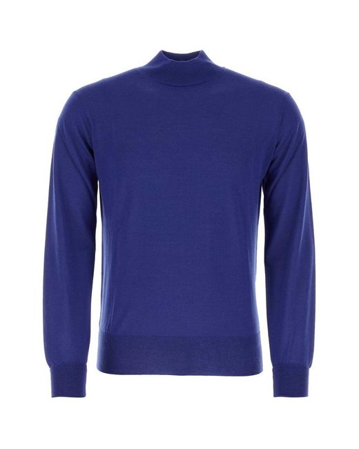 PT Torino Blue Knitwear for men