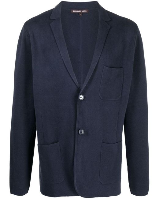 Michael Kors Blue Single-breasted Jacket for men