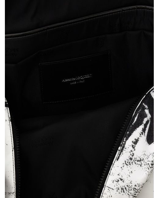 Alexander McQueen Gray Metropolitan Backpacks for men