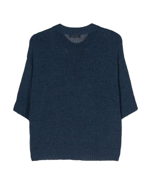 Roberto Collina Blue Sweaters