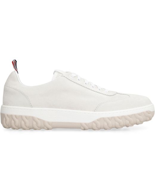 Thom Browne White Court Low-top Sneakers for men