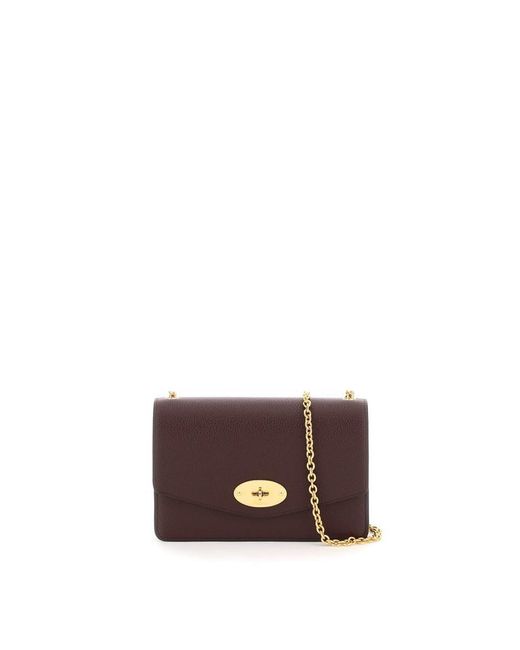 Mulberry Purple Small Darley Bag