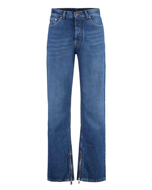 Off-White c/o Virgil Abloh Blue Off Jeans for men