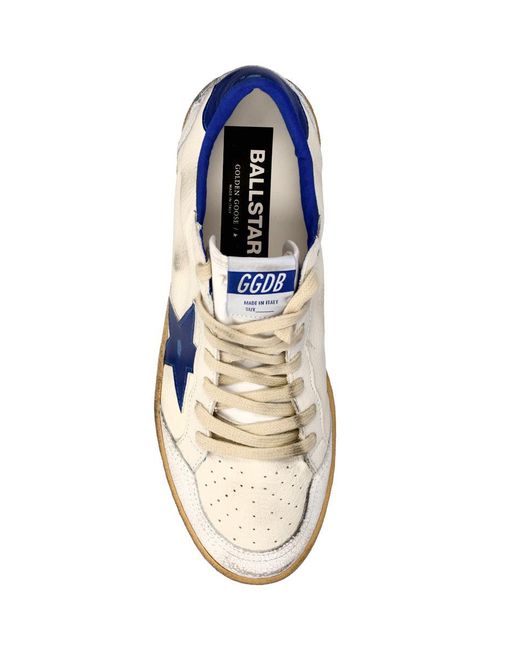 Golden Goose Deluxe Brand Blue Sneakers for men