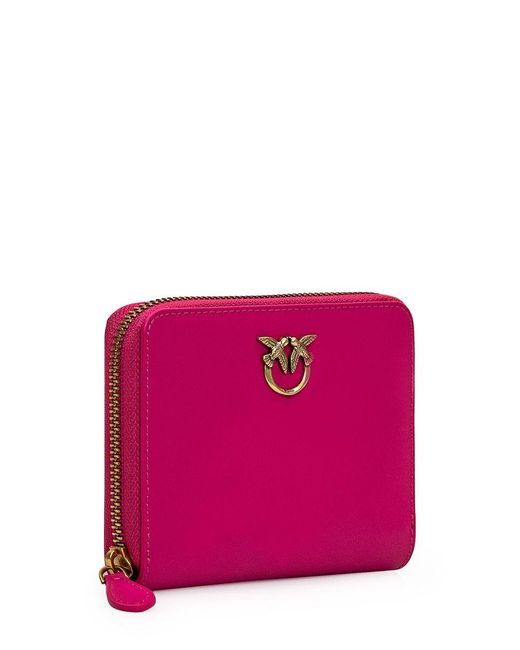 Pinko Pink Wallet With Logo