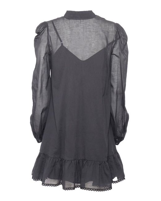 Weekend by Maxmara Gray Midi Dress