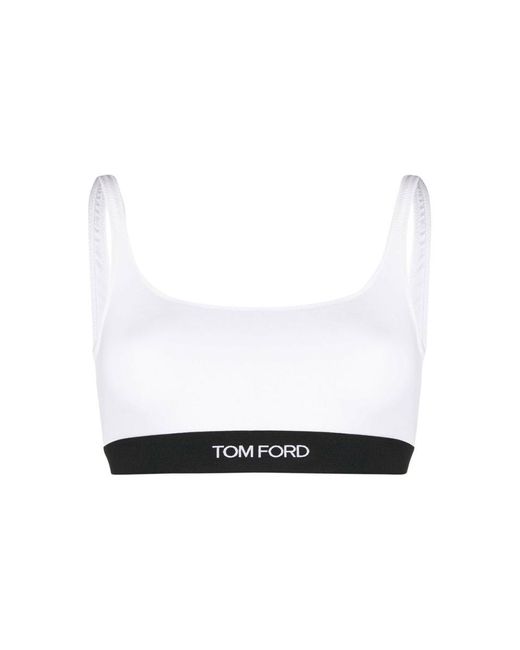 Tom Ford White Bras Underwear