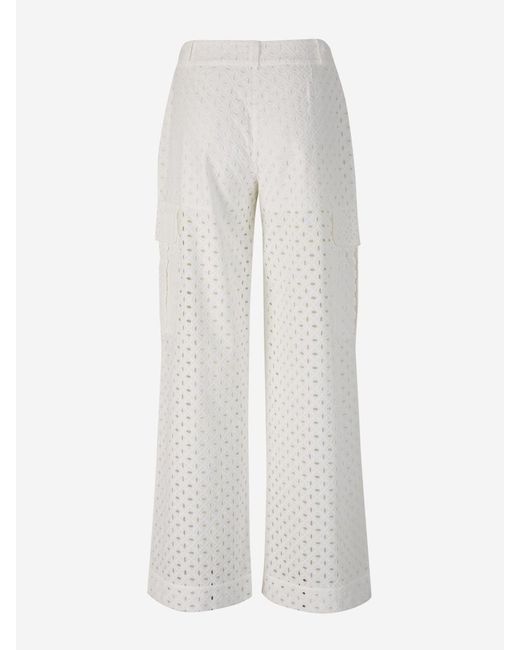 Zimmermann White Matchmaker Cargo Pants