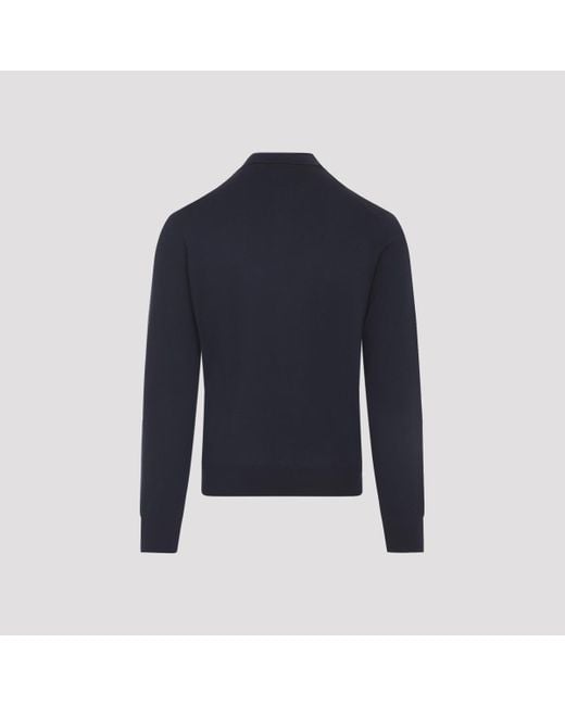Canali Blue Polo for men