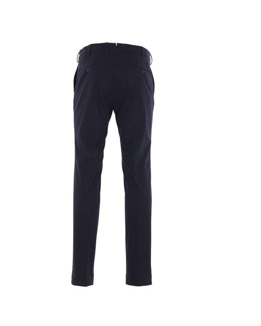 Incotex Blue Trousers for men