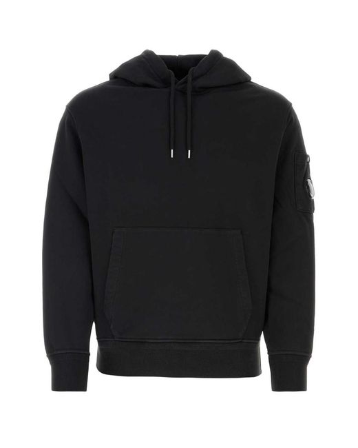 C P Company Black Sweatshirts for men