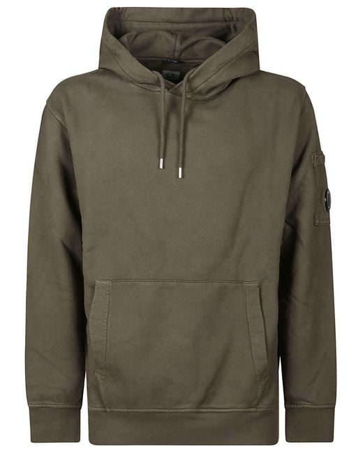 Cp company sweatshirt green best sale