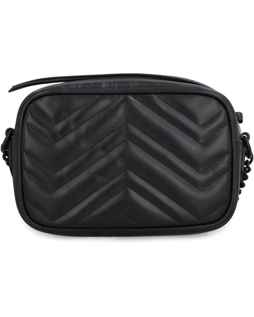 Gucci Black GG Marmont Quilted Leather Camera-bag
