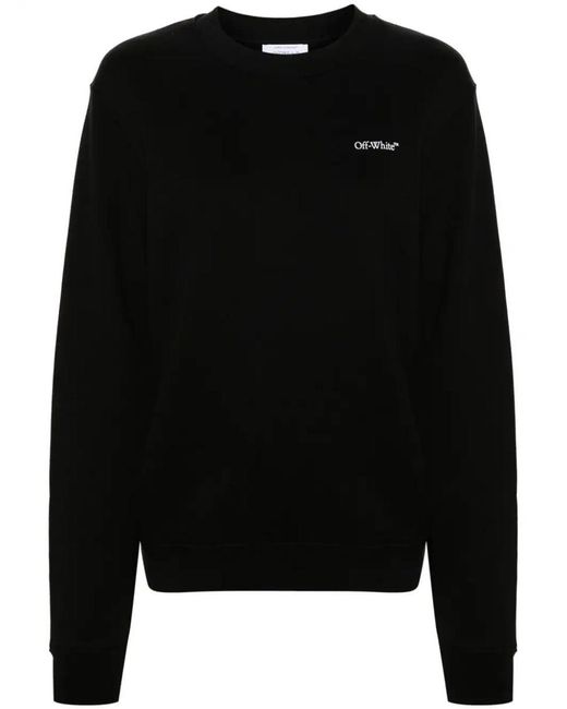 Off-White c/o Virgil Abloh Black Sweatshirt Clothing