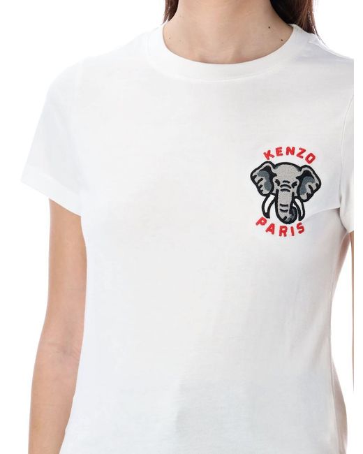 KENZO White Elephant Classic T-Shirt
