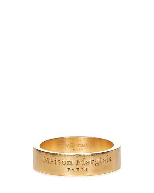 Maison Margiela Metallic Logo Ring