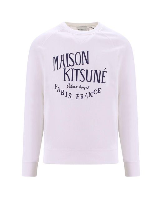 Maison Kitsuné Pink Maison Kitsune Sweatshirts for men