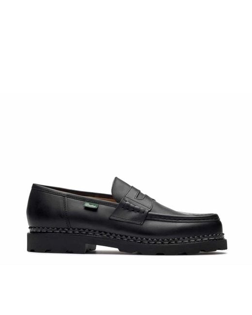 Paraboot Black Moccasin for men