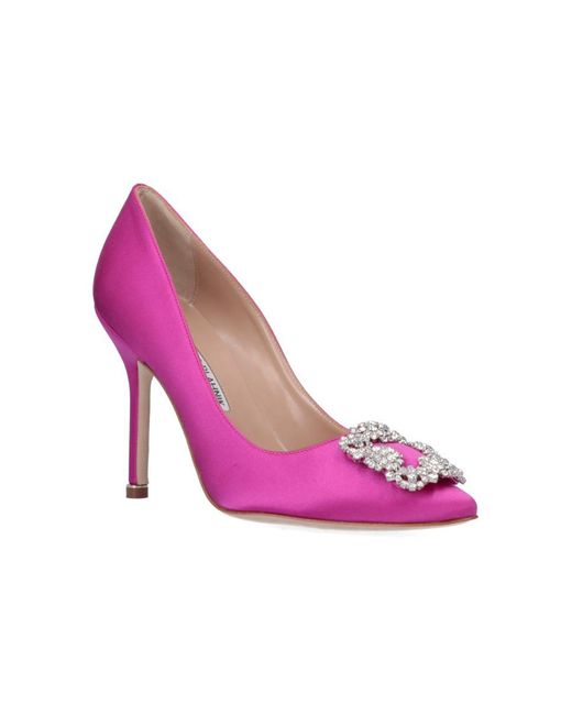 Manolo Blahnik Pink 'hangisi' Décolleté