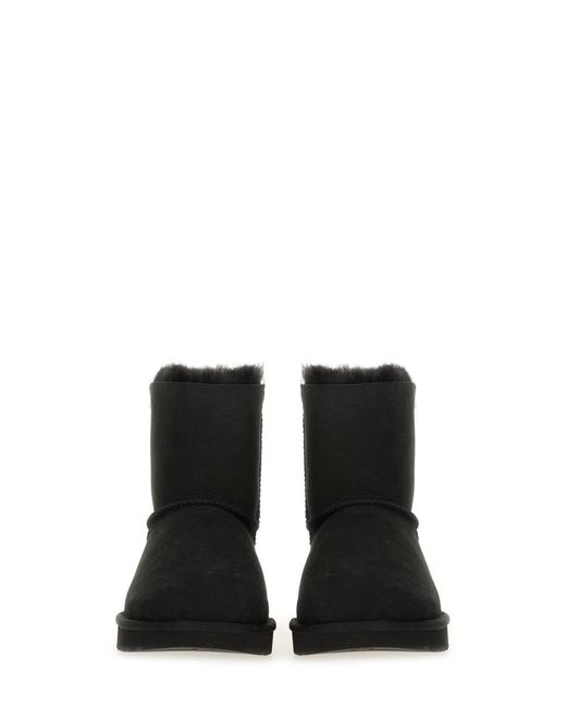 Ugg Black "Mini Bailey Bow Ii" Boot