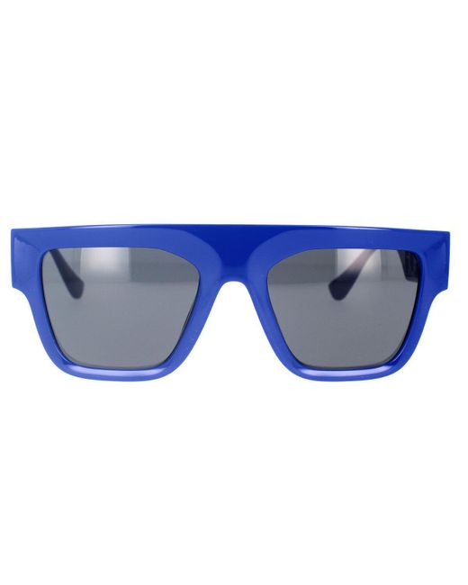 Versace Blue Ve 4430u 529487 53mm Rectangle Sunglasses for men