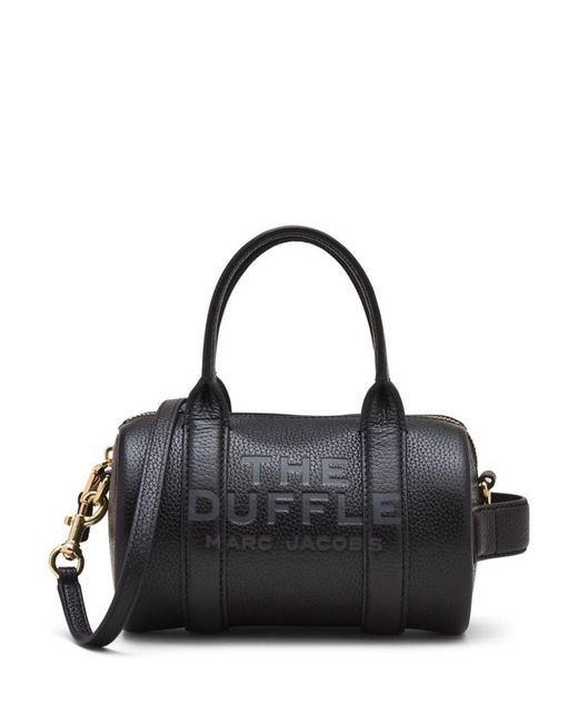Marc Jacobs Black The Mini Leather Duffle Bag
