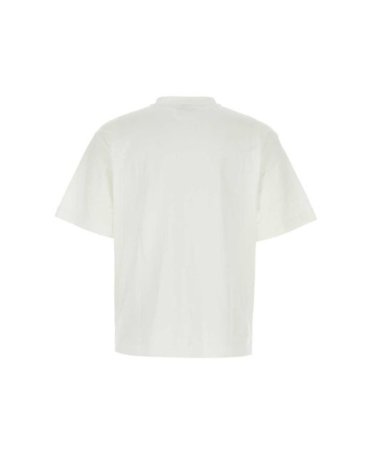 Off-White c/o Virgil Abloh White Off- Logo T-Shirt for men