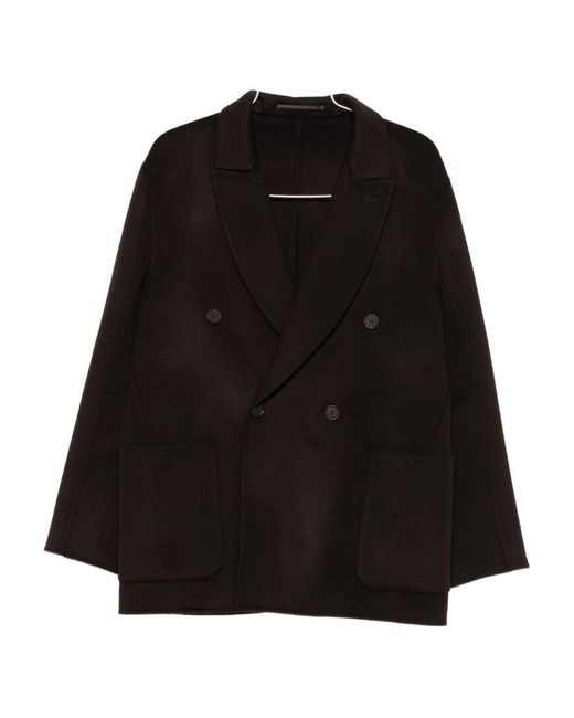 Emporio Armani Black Jackets for men