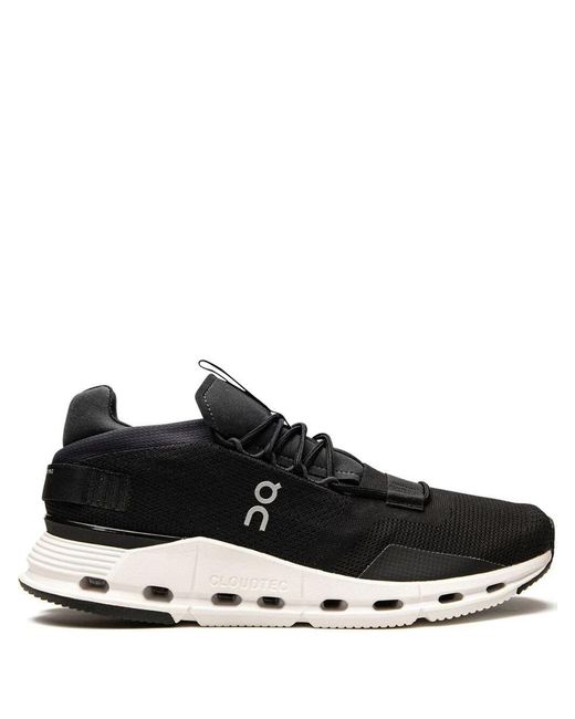 On Shoes Cloudnova "black/phantom White" Sneakers