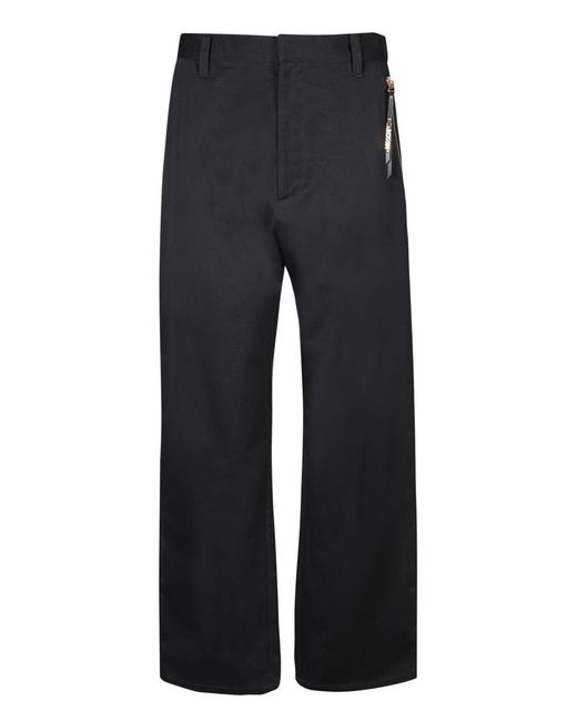 Moschino Blue Trousers for men