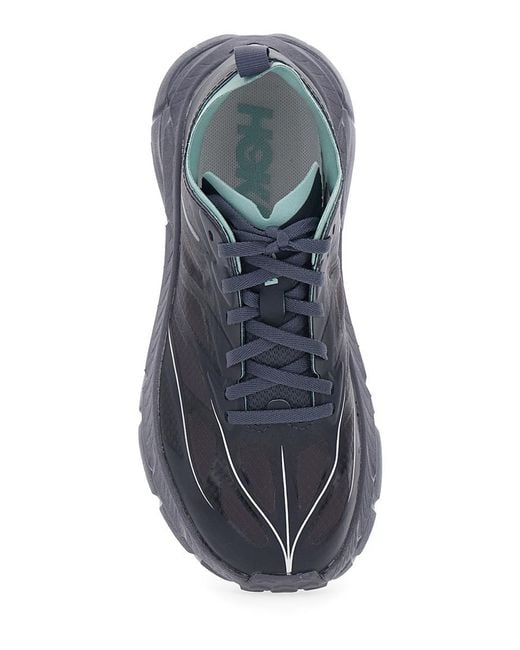 Hoka One One Blue Mafate Speed 4 Lite