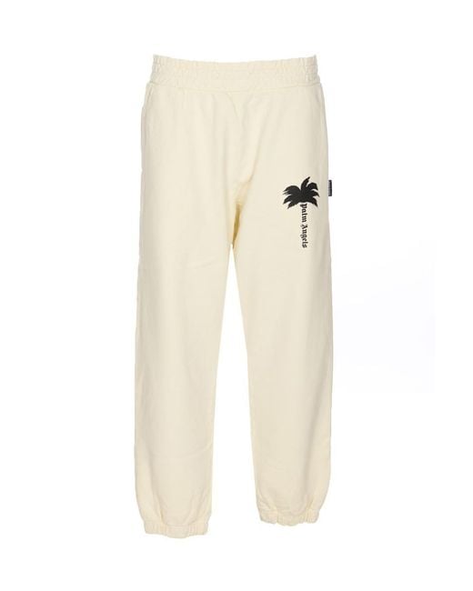 Palm Angels Natural Trousers for men