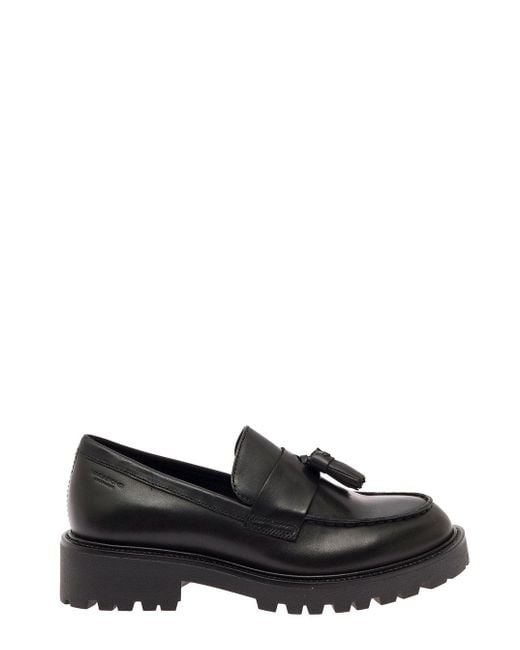Vagabond Shoemakers Kenova Cow Leather Loafer in Black | Lyst