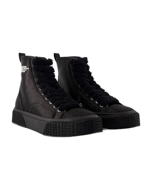 Marc Jacobs Black The High Top Sneakers