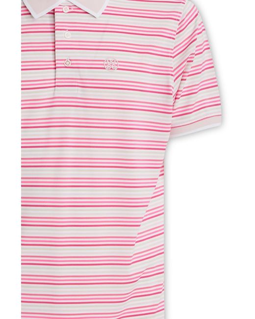 G/FORE Pink Gfore Polo for men