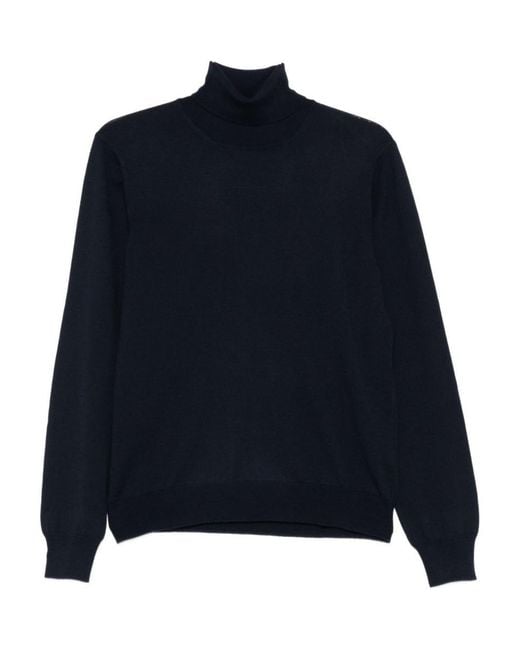 Tagliatore Blue Sweaters for men