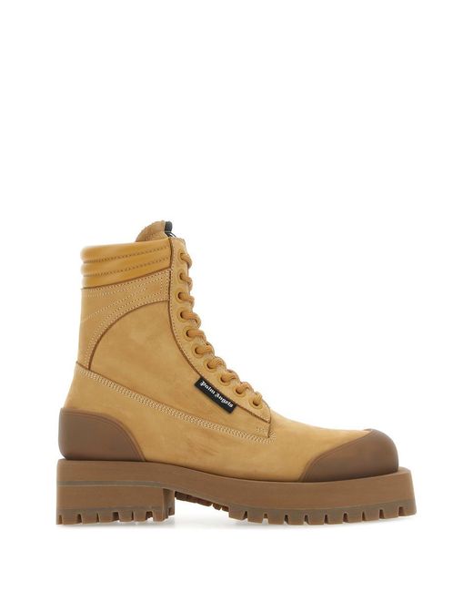 Palm Angels Brown Desert Boot Sand No Color