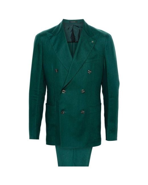 Tagliatore Green Suits for men