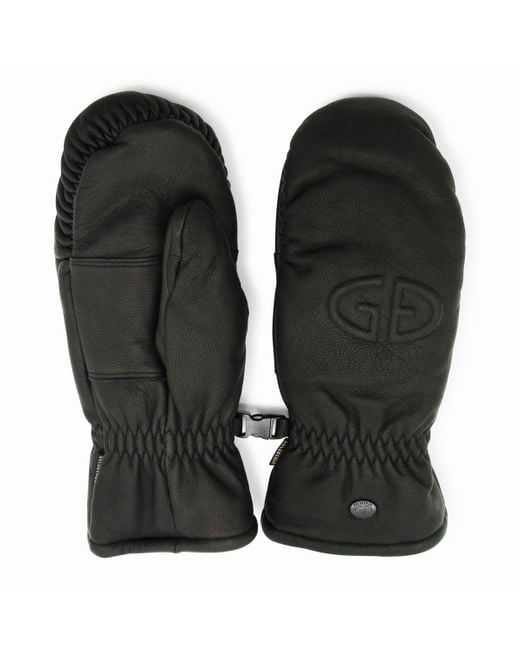 Goldbergh Black Leather Hilja Gloves