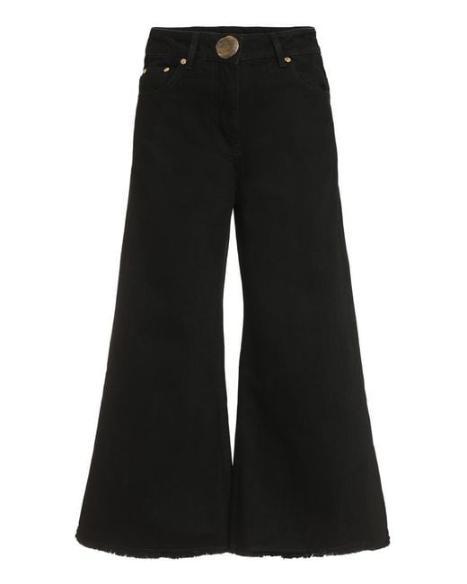 Mother Of Pearl Black Chloe Cropped Jeans