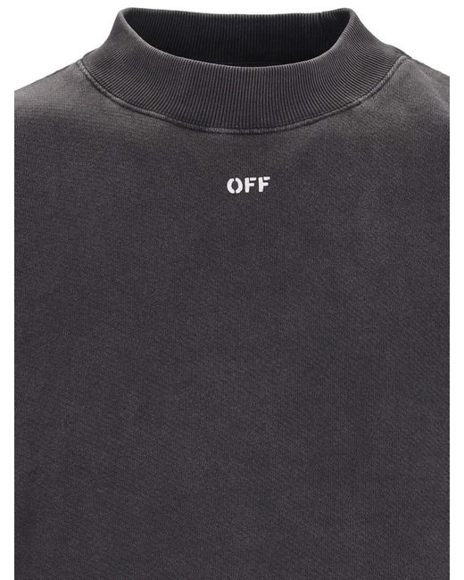 Off-White c/o Virgil Abloh Blue Sweaters for men