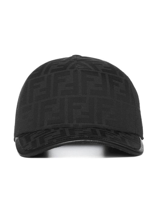 Fendi Black Hat for men