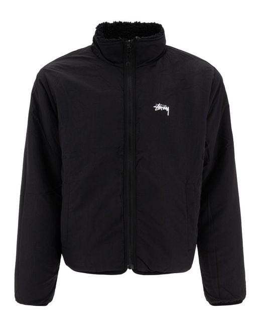 Stussy Black Coats & Jackets for men