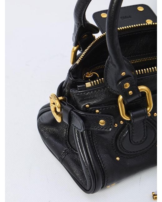 Chloé Black Paddington Bag Small