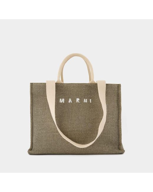Marni Metallic Large Shopper Bag for men